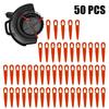 50Pcs Plastic Replacement Blades Spare Parts For STIHL FSA 45 FSA 57 Grass Trimmer Lawn Mower Accessories Garden Tool Parts