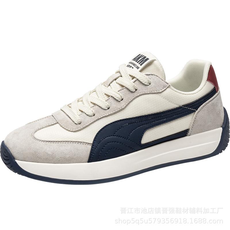 

Новая повседневная спортивная обувь на толстой подошве для бега на открытом воздухе, удобная, нескользящая и устойчивая к сетке, дышащая повседневная обувь 39