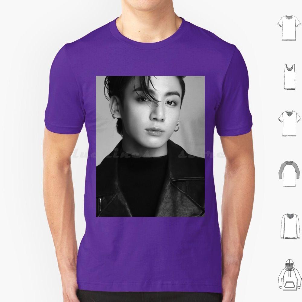Jungkook T-Shirt Große Größe 100% Baumwolle Jungkook Suga Ästhetik Suga Namjoon Rm V Taehyung V Joonie Hobi Hoseok Jimin Jin