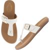 Shoetopia Solid White Flats For Women /Eu39