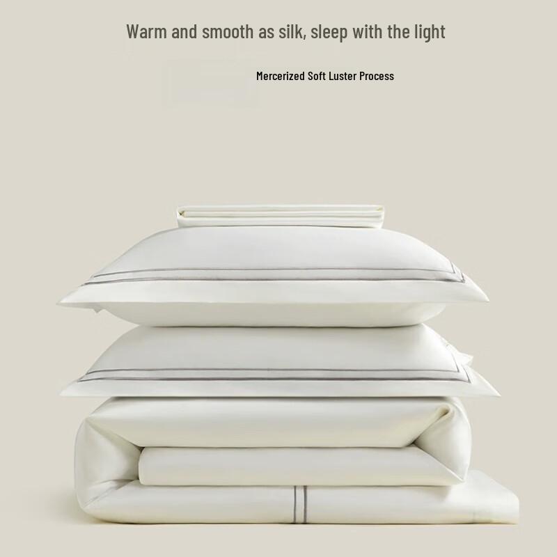 Mling 100-Count Egyptian Cotton Summer Bedding Set