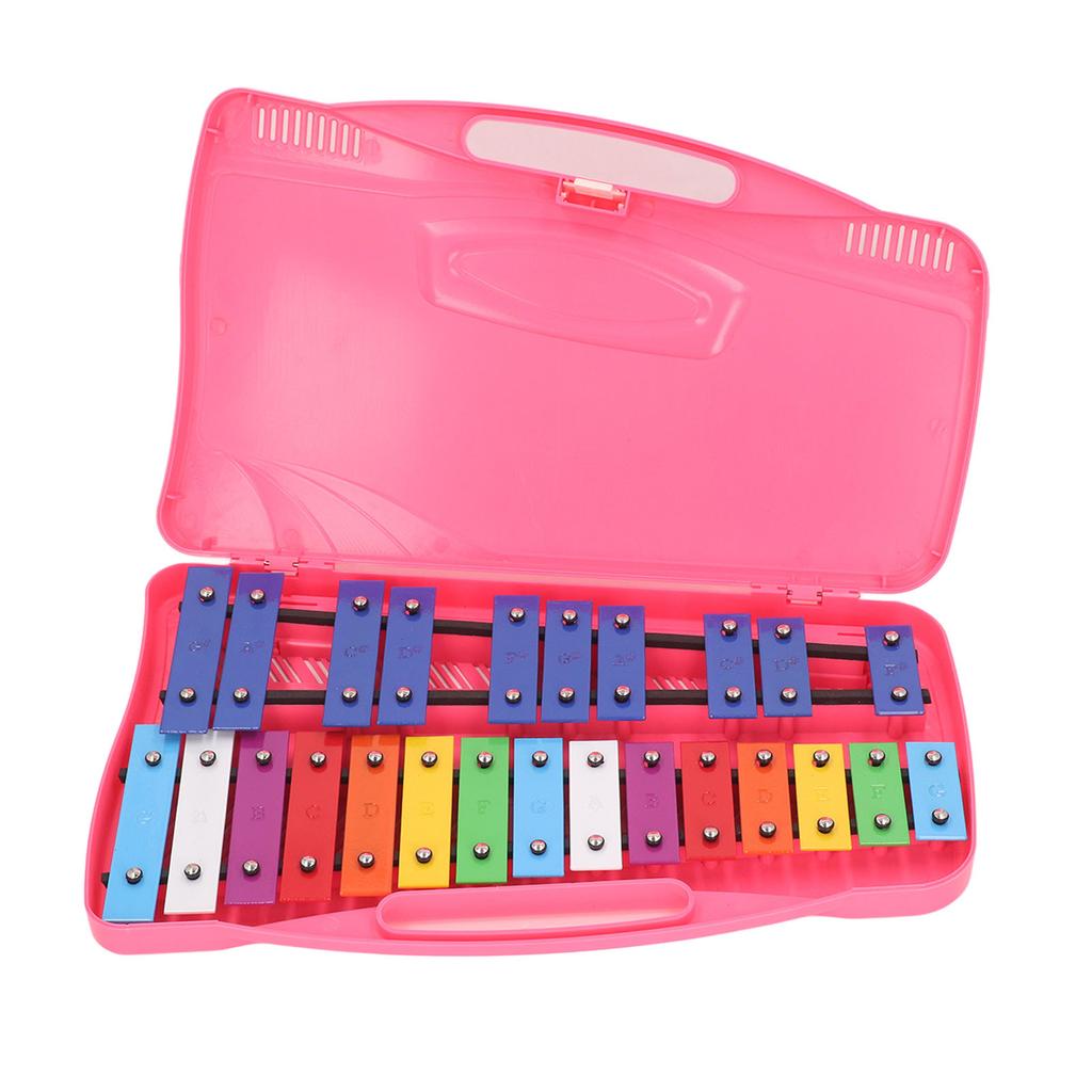 Percussion Musikinstrument Bunte Metalltasten Hand Klopf Klavier Pädagogische Entwicklung Musikalisch