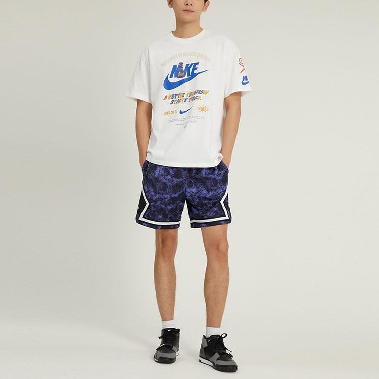 Air Jordan Dri-Fit Sport Diamond Pattern Woven Basketball Shorts 'Purple' Men's DV9780-430