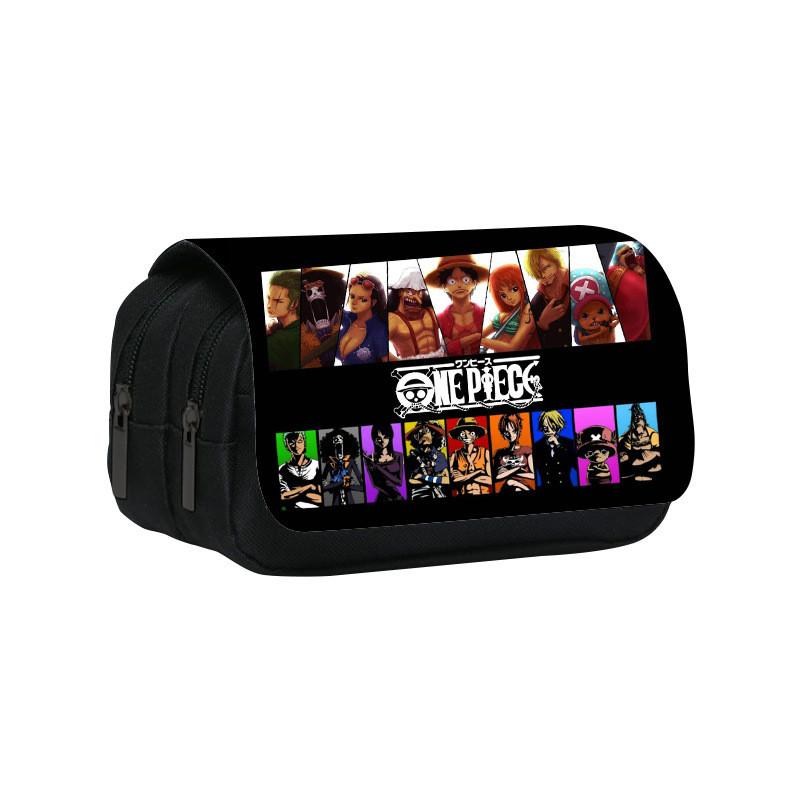 One Piece Student Double Layer Pen Case With Large Capacity For School Organization