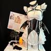 Little Devil Cosplay Sexy Devil Witch Vampire Witch Demon PU Leather Moe Maid Bodycon Cute Costume Disguise Performance Theater Ghost Halloween