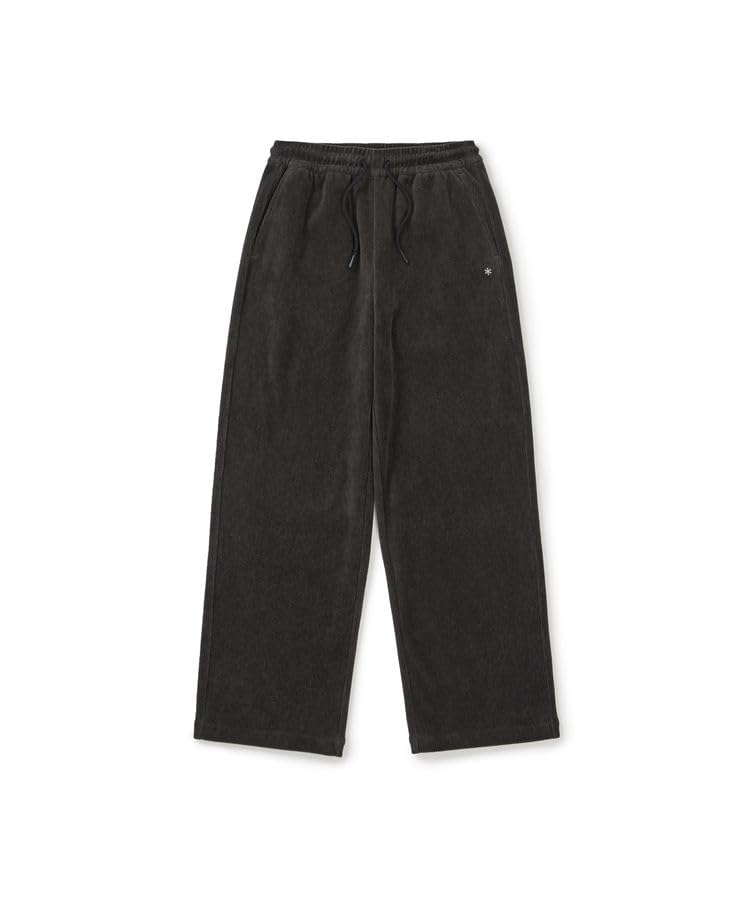 Snow Peak Corduroy Pants Dark Size M Women's Semi-Wide GS-S25WWFFP73, Charcoal,