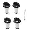 A65T-Staubsauger-Ersatzfilter-Reinigungsbürsten-Set für Grundig-Modelle VCH9629, VCH9630 VCH9631, VCH9632 VCH9829, VCH9832