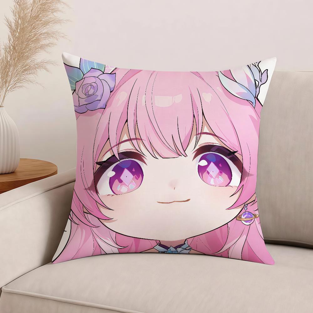 Game Honkai Star Rail Cyrene Pillow Case Office Cushions Suitable For Sofa Car Bedroom Decorative Cushion Cover