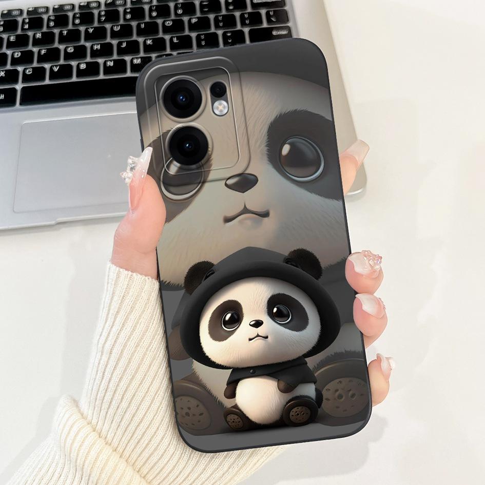 For Oppo Reno 13F 2025 Case Cute Rabbit Panda Flower Soft Silicone Shockproof Cover For OPPO Reno13 FS Fundas RENO13F Phone Case