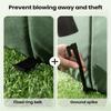 Outdoor Cat House Weatherproof Windproof Bed Cave Spacious Oxford Cat Shelter For Tent Hideaway Outdoor Winter Balcony Play
