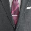 Takeo Kikuchi Walter Tie Clip Refined Brass Tie Clip Made in Silver 00 - Japan, 07004800, Men's, (006)