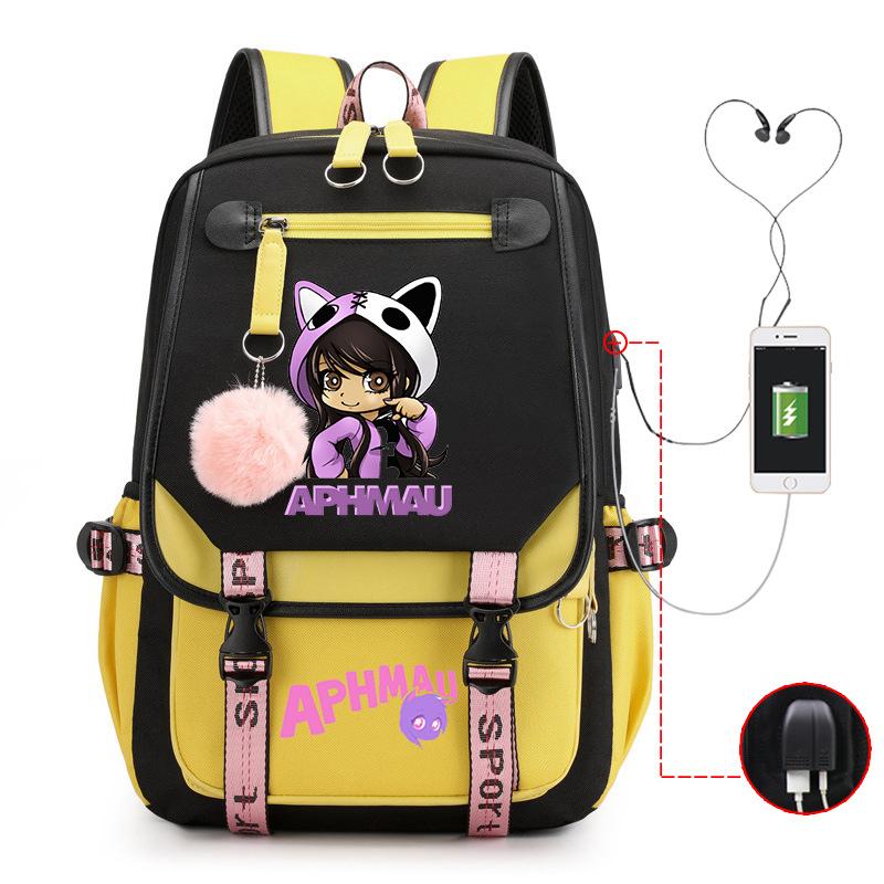 Harajuku Simple And Versatile Junior High School Student Schoolbag Female Lightweight Large-Capacity Junior High School Student Backpack
