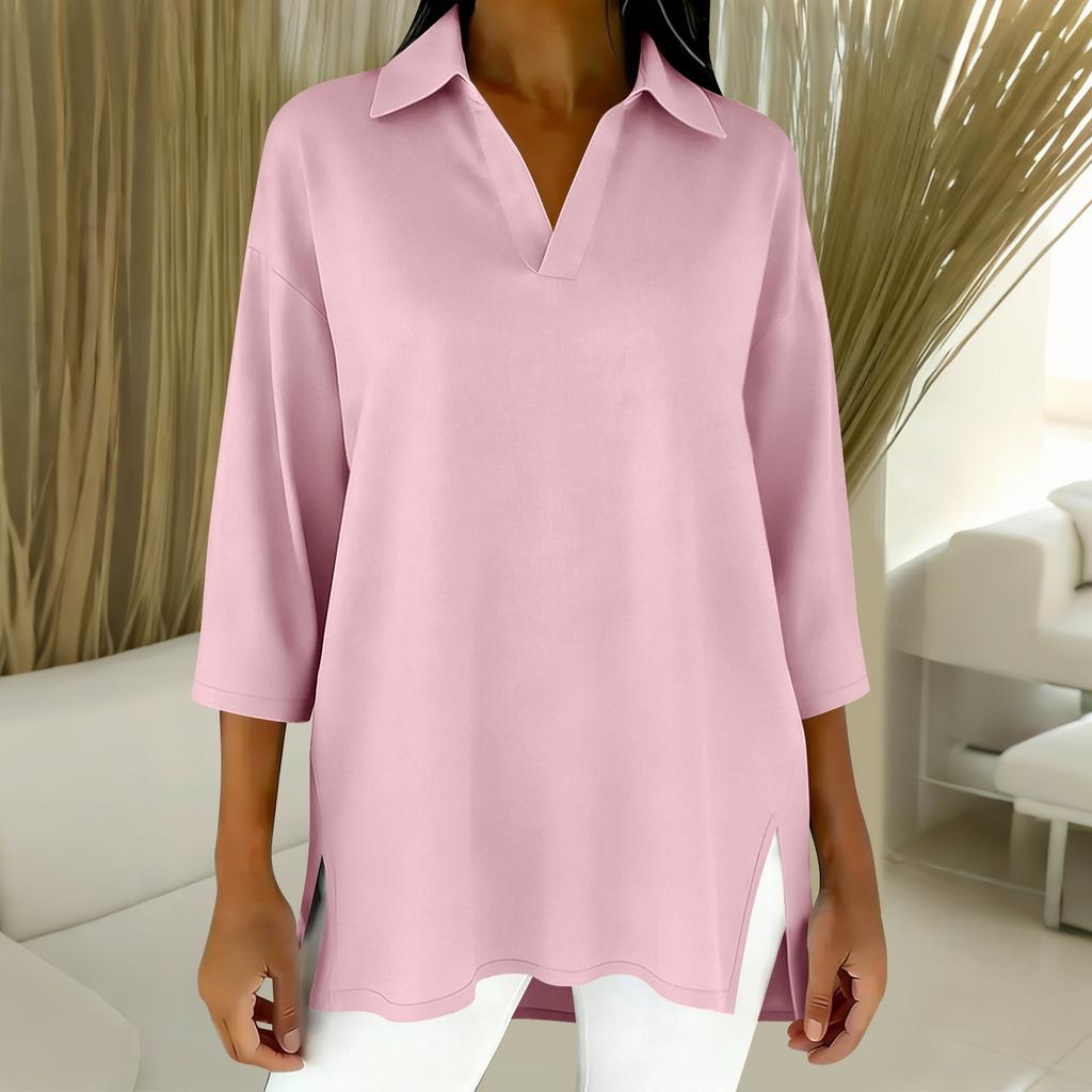 Women's 3/4 Sleeve Shirts Graphic Tees Shirts Casual Basic Tops Pullovers