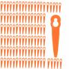100PCS Snap-In Installation Replacement Trimmer Blades for Stihl Polycut 2-2 3-2