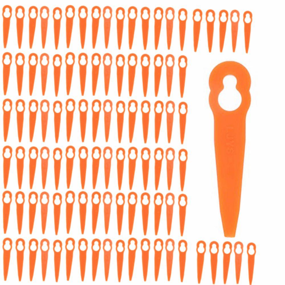 100PCS Snap-In Installation Replacement Trimmer Blades for Stihl Polycut 2-2 3-2