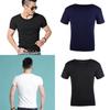 Men's Summer Casual Fashion Solid Color O-neck T-shirt With Short Sleeves