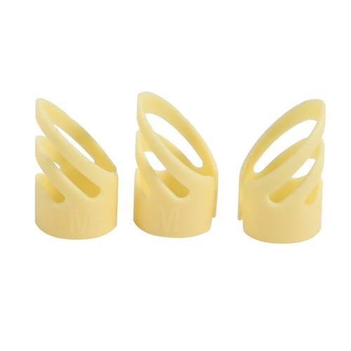 Oikabio 3 kusy trsátek na kytaru, trsátka na ukazováček pro elektrickou kytaru a ukulele, trsátka Alaska, příslušenství pro kytaru a strunné nástroje, střední