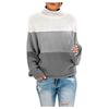 Womens Off The Shoulder Sweater Casual   Knitted Loose Long Sleeve Pullover