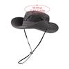 Fashion Breathable Summer Bucket Hat Portable Casual Sun Hat Sun Protection Panama Cap Mountaineering