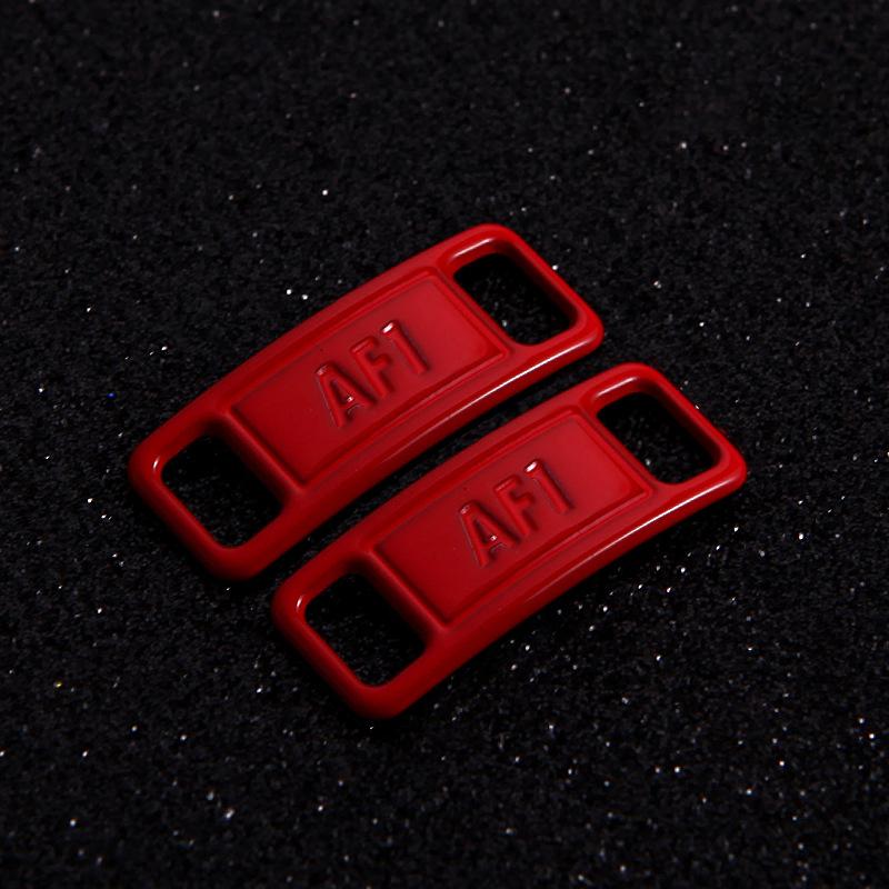 2 Adet Af1 Ayakkabı Takıları Bağcıklar Toka Air Force One Ayakkabı Aksesuarları