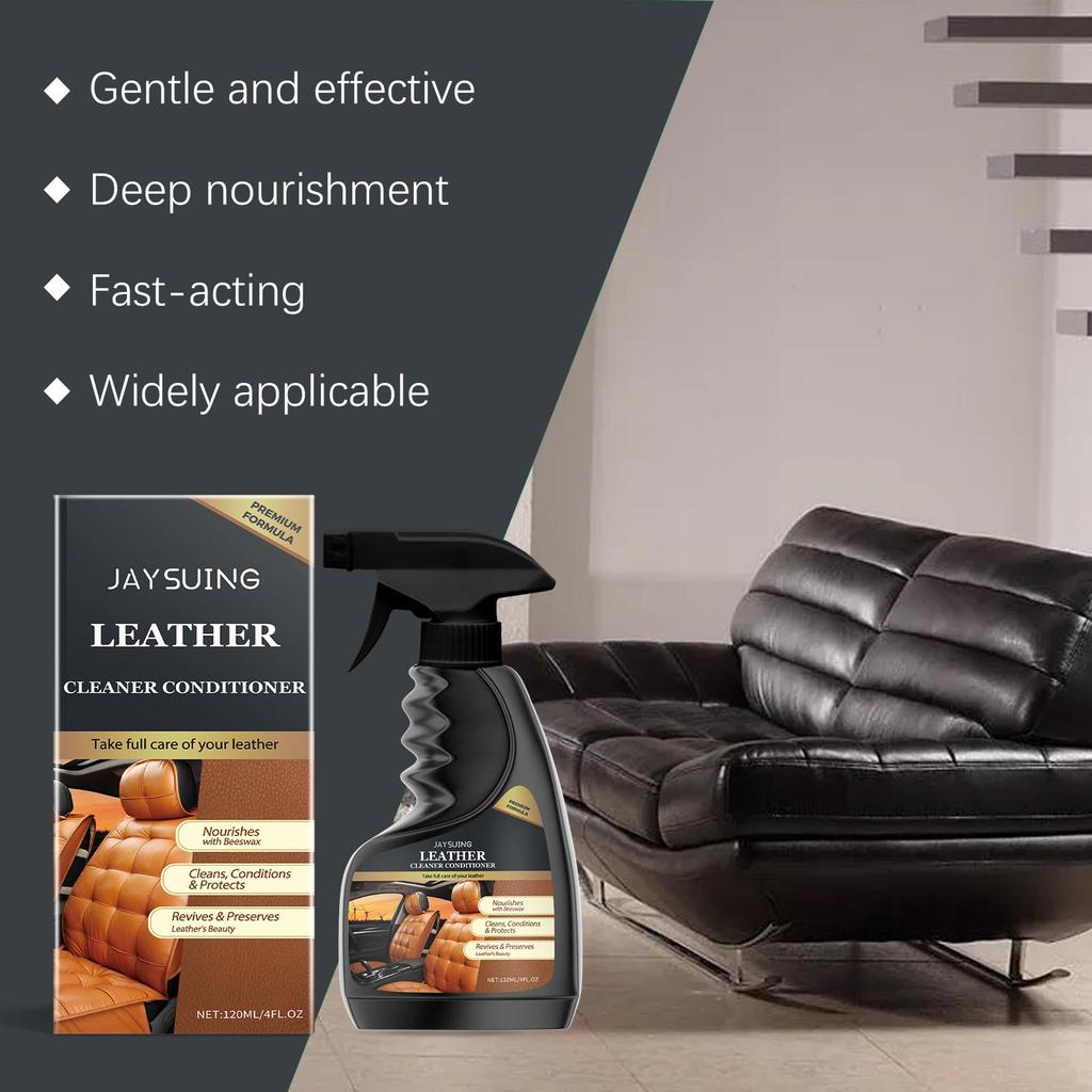 Leather Care Agent Furniture Leather Bag Sofa Car Seat Cleaning Stain Removal Leather Cleaner