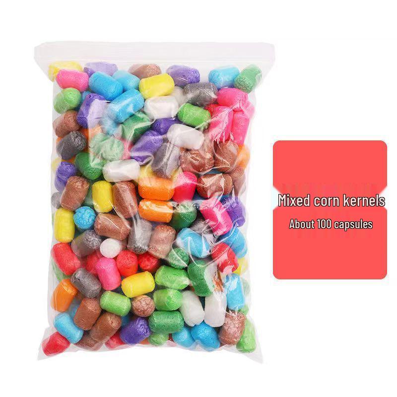 

Волшебные пенопластовые кукурузные зерна для поделок своими руками и художественных проектов в детском саду