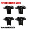 Headlight Fastener Clips 1248210520 38mmx29mm Black Fastener