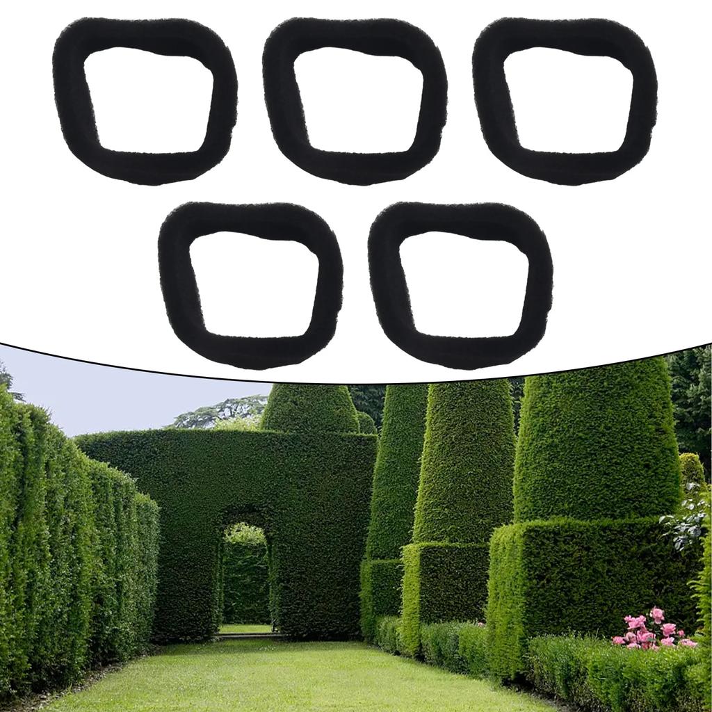 5Pcs Air Filters  For Various Lawn Mower Brushcutter Trimmer Replacement Filter Sponges Garden Accessories 50mm X 43mm