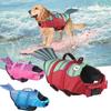 Pet Dog Life Jacket Enhanced Buoyancy Small Dogs Swimming Clothes Safety Vest with Handle for Medium Large Dog Surfing Costume