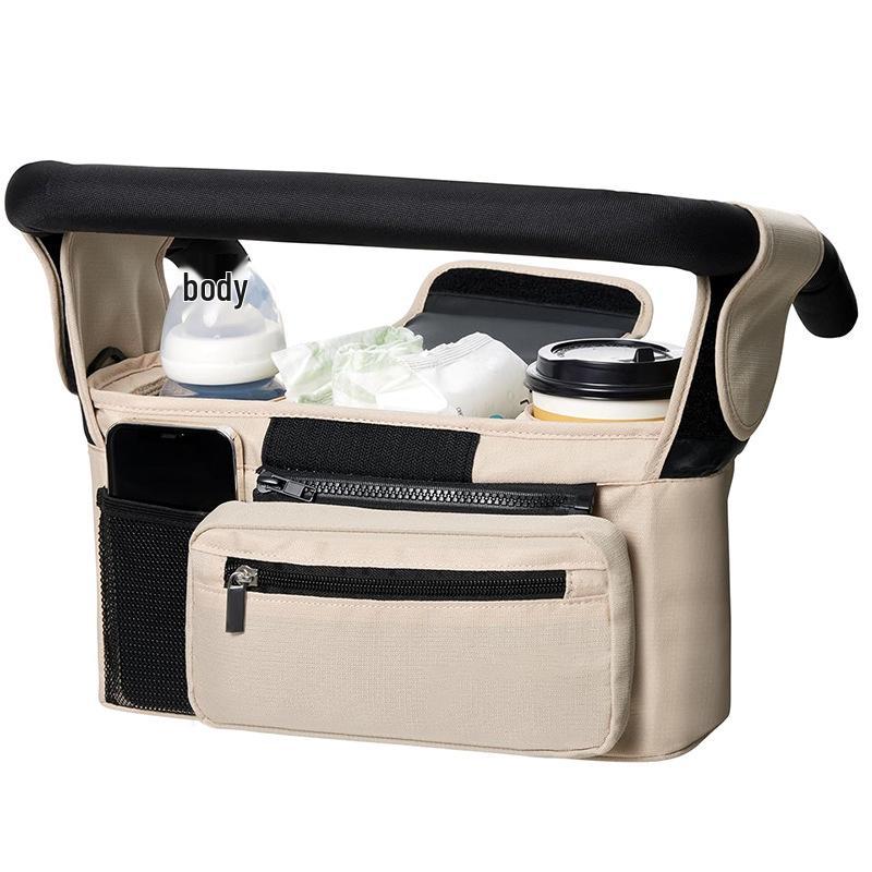 Borsa Appendibile Universale per Passeggino - Accessori Organizer più Venduti con Cestino Pronto per l'Auto