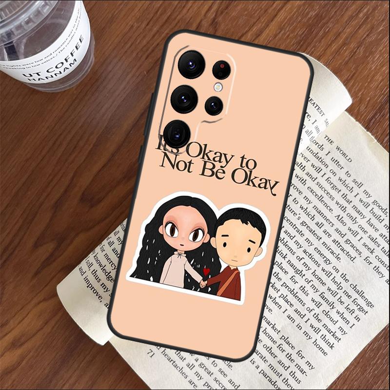Drama It Is Okay To Not Be Okay Phone Case For Samsung Galaxy S25 S24 S23 S22 S21 Ultra S9 S10 S20 Plus FE Funda Cover Shell