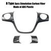 Car Styling Steering Wheel Trim Cover Sticker Decoration Case For Ford Focus 3 MK3 (2012-2014)/For KUGA 2013-2015