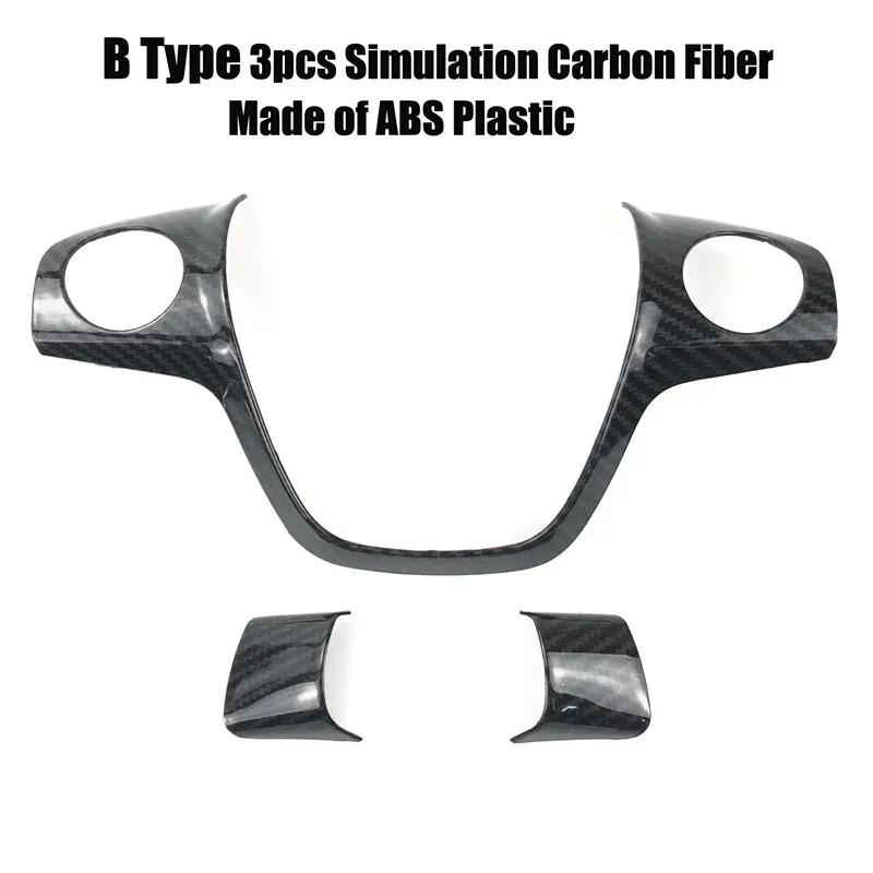 Car Styling Steering Wheel Trim Cover Sticker Decoration Case For Ford Focus 3 MK3 (2012-2014)/For KUGA 2013-2015