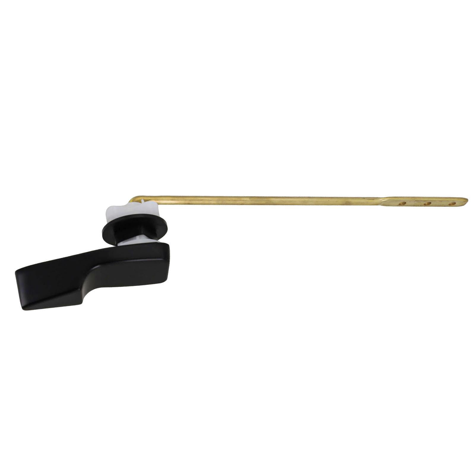 For Toilet Repair For Home Bathroom Toilet Tank Flush Lever Toilet Flush Handle Modern Chrome Finish 8 In. Flush Length