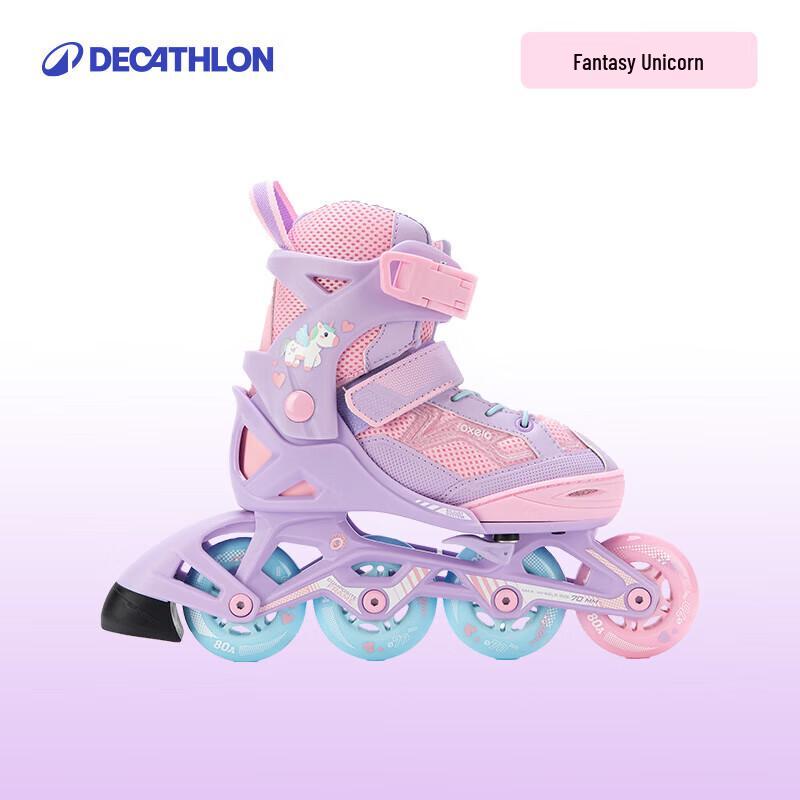 Регулируемые роликовые коньки для детей Decathlon 35-38