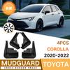 Apărători Noroi Aripă Mașină Potrivite Pentru Toyota Corolla Altis 1993-2022 Sedan Apărători Splash Apărători Noroi Față Spate Apărători Noroi Auto