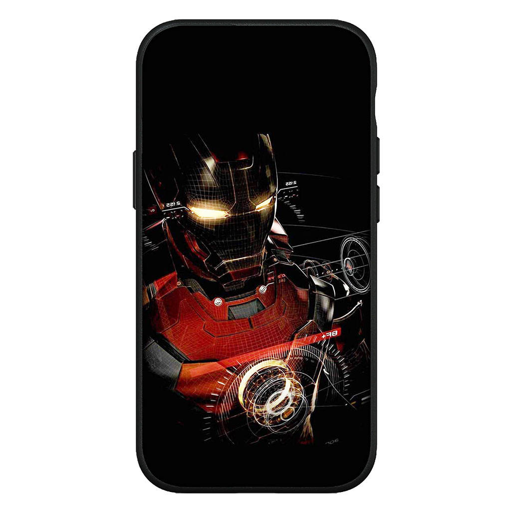 Cover for iPhone 16 15 Xiaomi Redmi Note 14 13 12 11 Pro Max X 8 9 16e Samsung Galaxy S25 S24 S23 Moto G85 14C OPPO Huawei Iron Man Ironman Phone Case