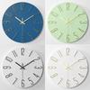 12inch Wall Hanging Clock Round Shape Decorative Wall Clock Nordic Fashion Scale Clock  Living Room