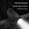 USB Rechargeable Front Bike Light with Long Battery Life for Night Riding
