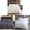 Minimalist Solid Color Duvet Cover And Pillowcase Set For Bedroom Decor