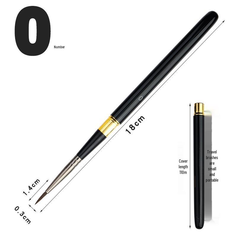 

Знімний нейлоновий пензель-ручка для акварелі та олійних фарб Metal Watercolor Pen