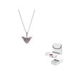 Pandora 925 Sterling Silver Pendants Women's Pink 398505C02