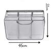 Strandtas Organizer Einsatz – Leichter Netzstoff Aufbewahrungsteiler für XL Bogg Bag Zubehör, Sandsichere Fächer