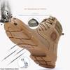 Men Safety Shoes Autumn Winter Work Shoes Puncture-Proof Steel Toe Work Boots Men Women Safety Shoes High Top Hiking Boots Male