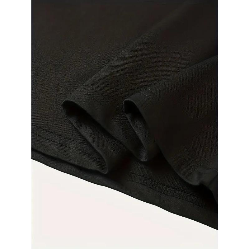 Men'S Oversized Graphic Tee - "How Many Licks?" Design, Black Crew Neck, Casual Summer T-Shirt,Loose Fit,Plus Size, Casual Summer Wear|Comfortable Fit