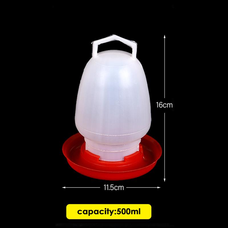3 типа 500/1000 мл Поилка для кур Автоматическая поилка для цыплят Поилка для попугаев Автоматическая поилка для домашней птицы Поильная чашка для птиц