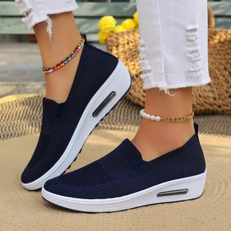 Women Casual Sneakers Summer Lightweight Outdoor Sneakers Breathable Designer Walking Shoes Women Zapatos De Mujer Comfortable