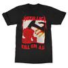 Metallica "Kill 'Em All" Album Cover T-Shirt, Unisex Thrash Metal Fan Streetwear Tee, 100% Cotton Casual Short Sleeve Top