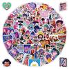 104PCS Anime Kpop Demon Hunters Stickers Demon Hunters Tiger DIY Stickers Scrapbooking Phone Luggage Skateboard Waterproof Decal