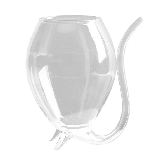 Vampire Shape Wine Glasses Glass with Transparent Cocktail Drinking A